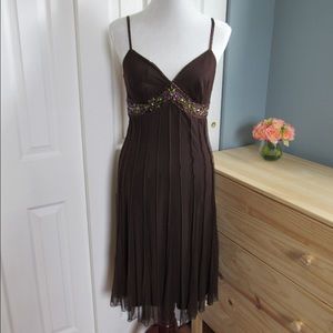 Mixit | Beaded and Pleated Dress