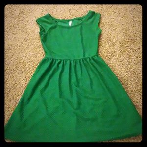 Green dress