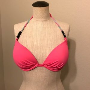 💖Colorful & bling Victoria's Secret bikini top