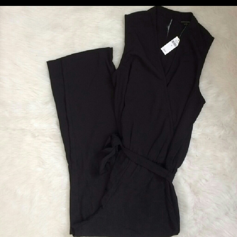 Banana Republic Black Jumpsuit sz 12