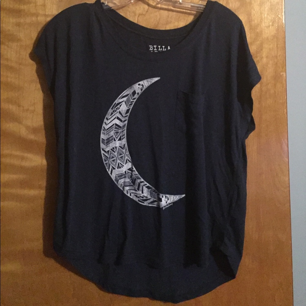 Navy blue top