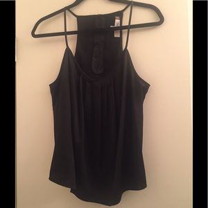 Black Satin Tank