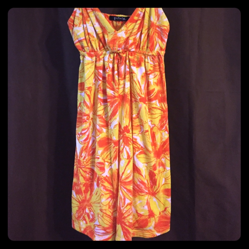 Private Gallery floral babydoll dress