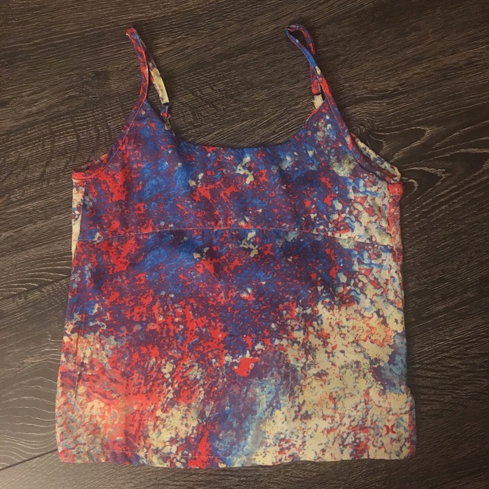 Silk tank top