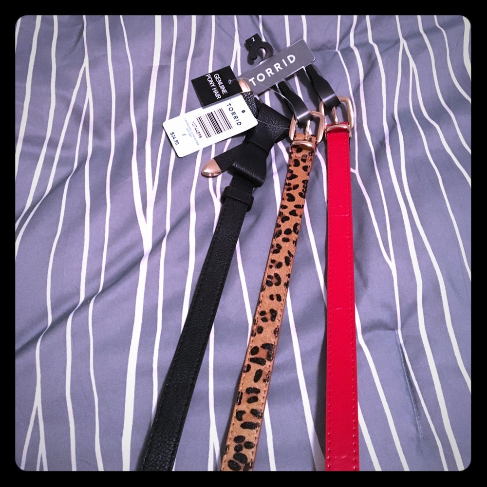Set of 3 Belts