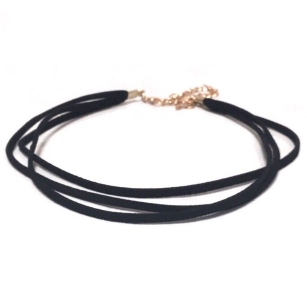 3 Layer Velvet Choker - Picture 1 of 1