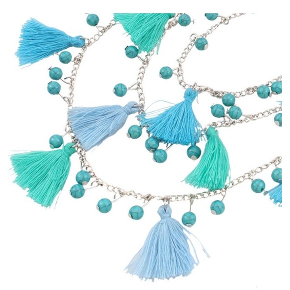 BOGO Sale Turquoise Boho Necklace - Picture 5 of 6