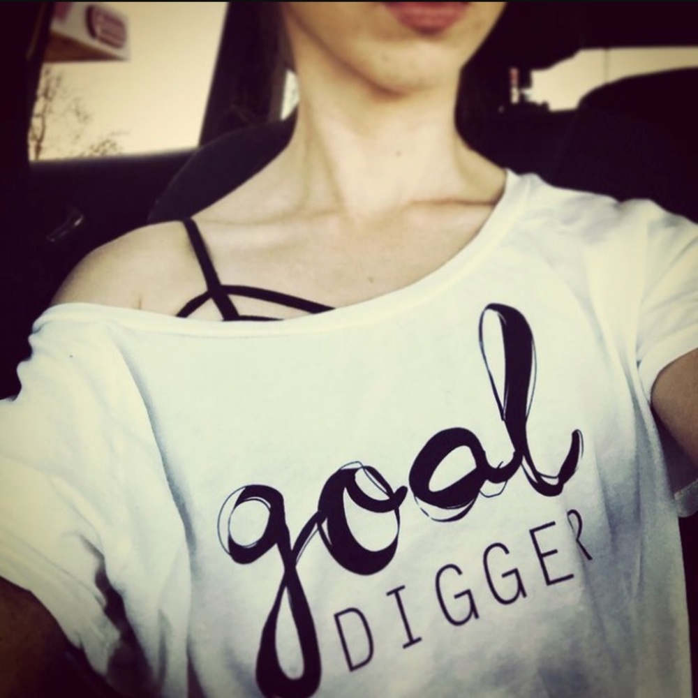 Bcbg Goal Digger Crop Tee