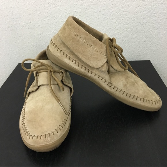 Vans Shoes - Vans Surf Sider Suede Lace Up Moccasin Sz 6.5