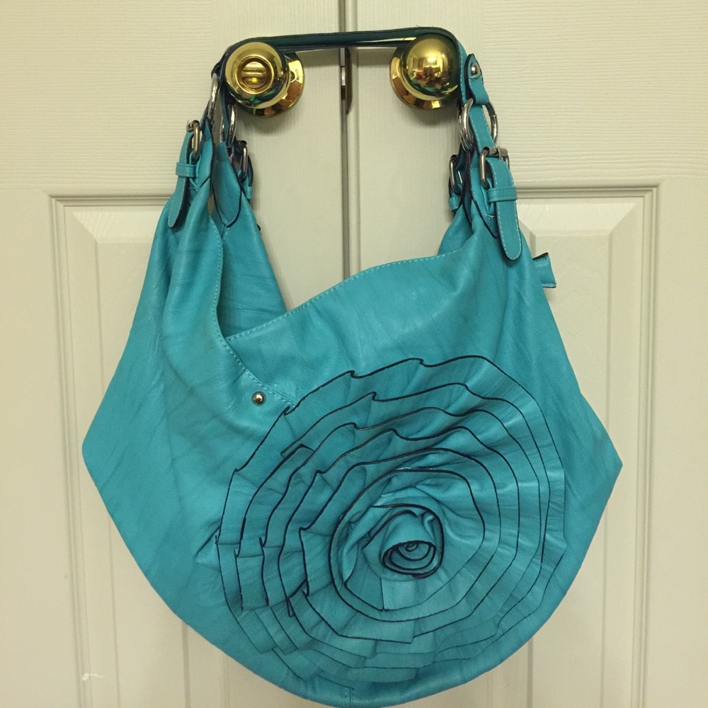 Teal Shoulder Bag
