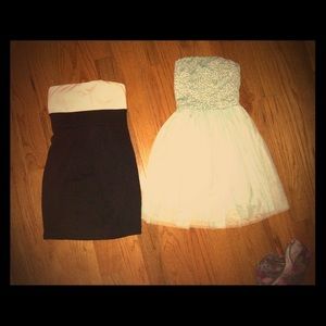 4 Strapless dresses