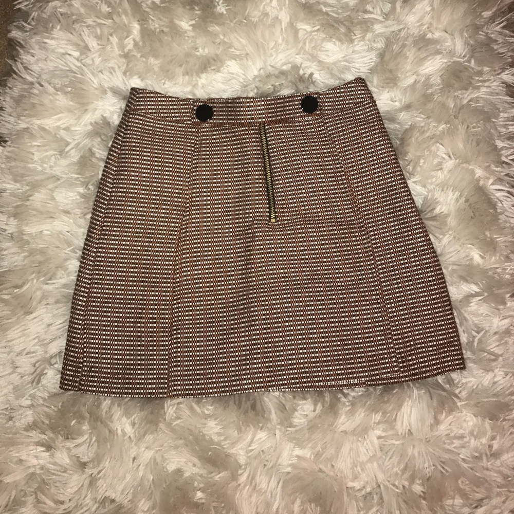 Top shop tweed skirt Sz 4