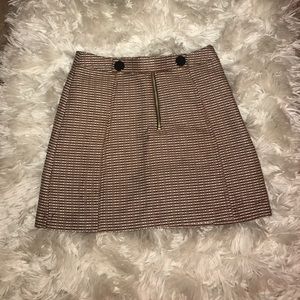 Top shop tweed skirt Sz 4