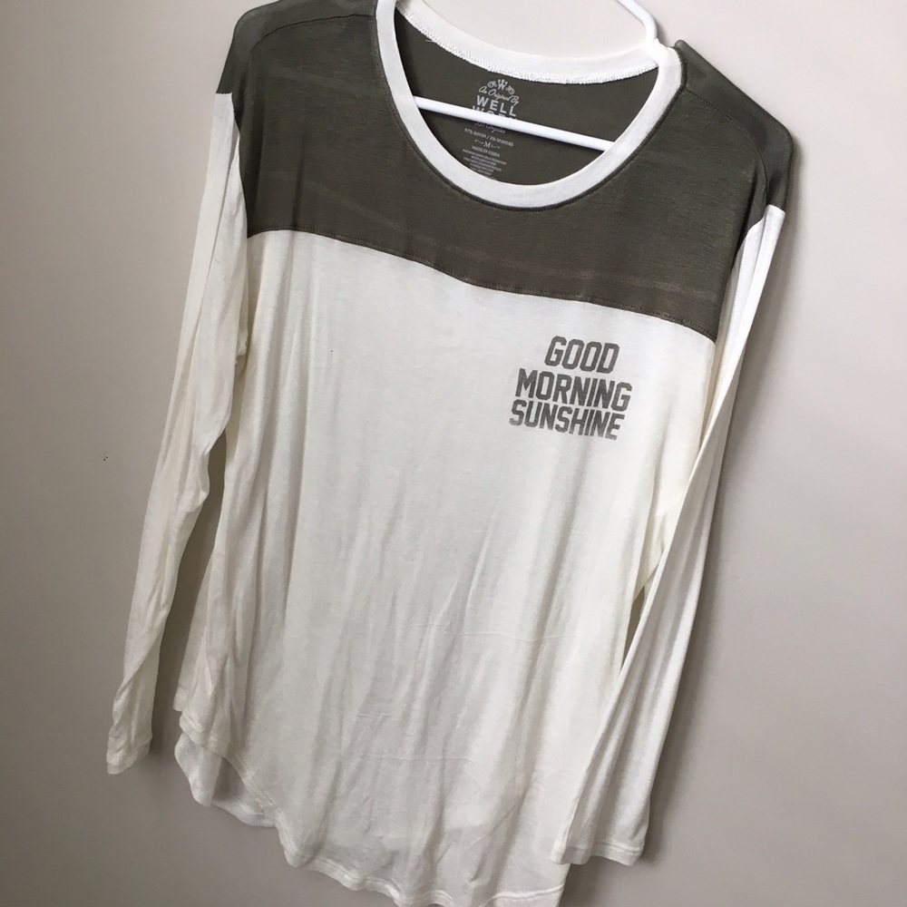 "Good Morning Sunshine" long sleeve