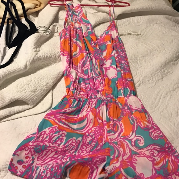 Lilly Pulitzer Feeling Tanked Romper - Picture 2 of 3