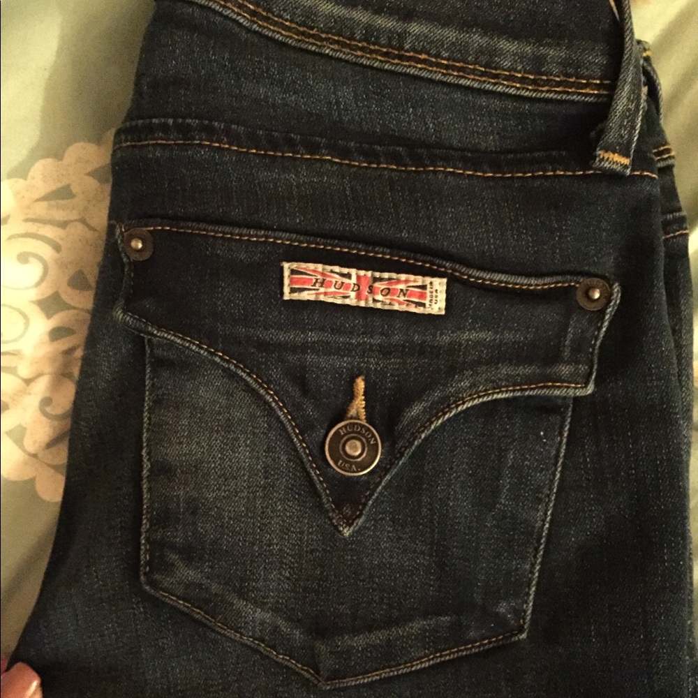 Hudsons Collin mid rise skinny. Worn once!