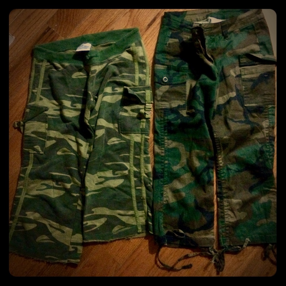 Camo capris bundle