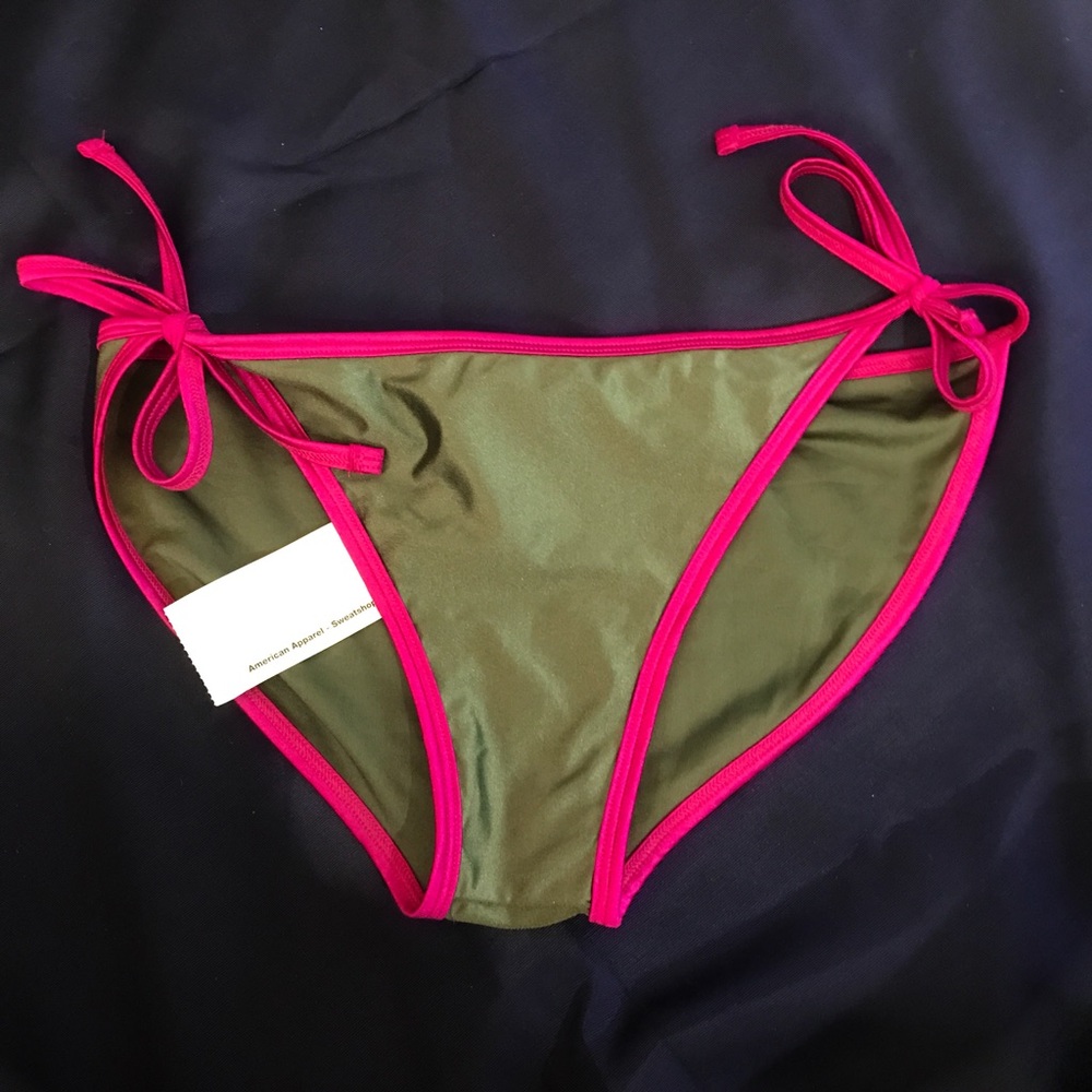 AA  nylon tricot bikini bottoms