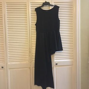 Sleeveless Asymmetrical Top