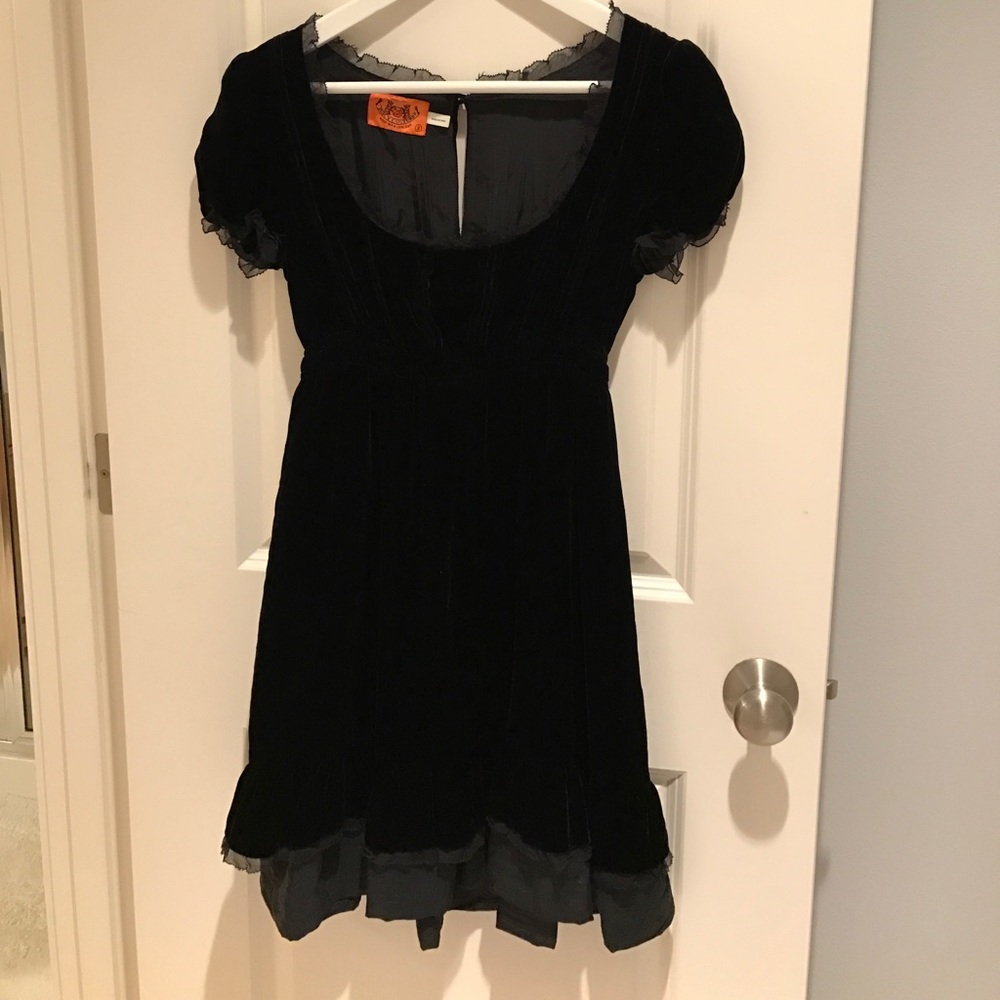 Juicy Couture velvet dress.
