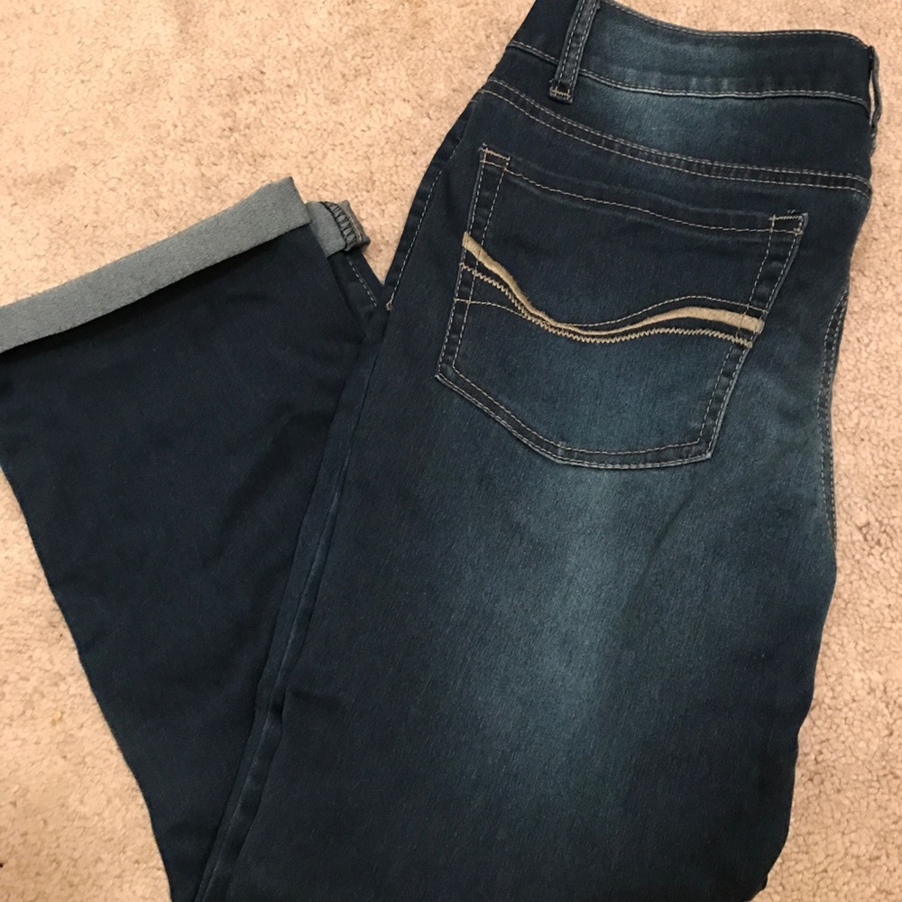 Denim Capris