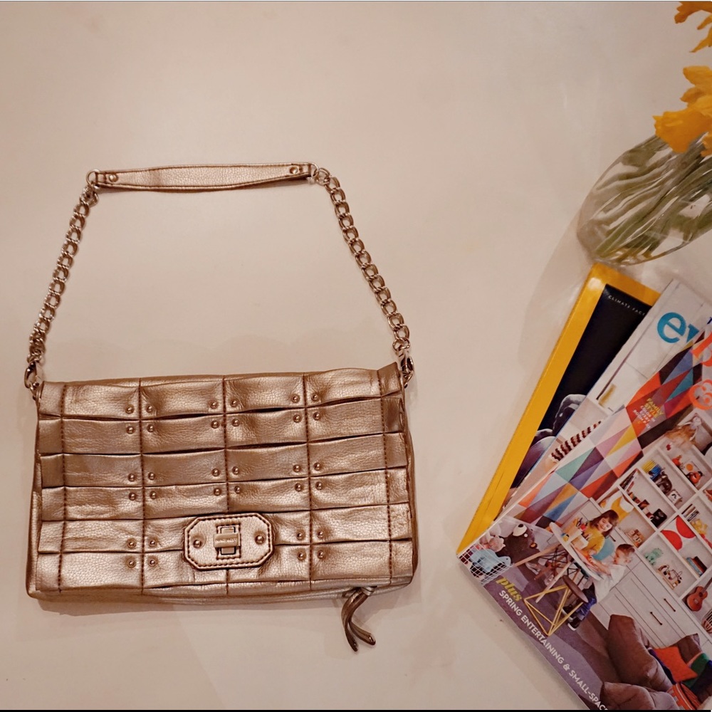 Nine West Silver Clutch