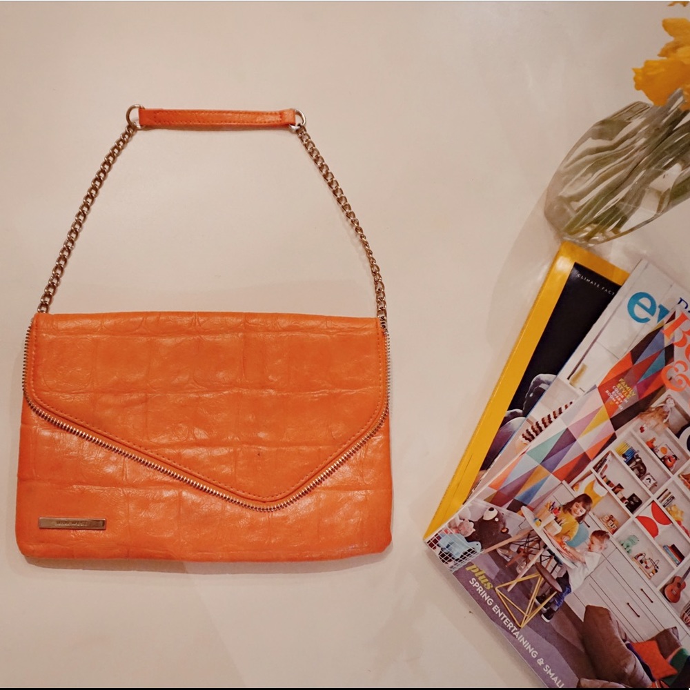 Nine West Orange Clutch
