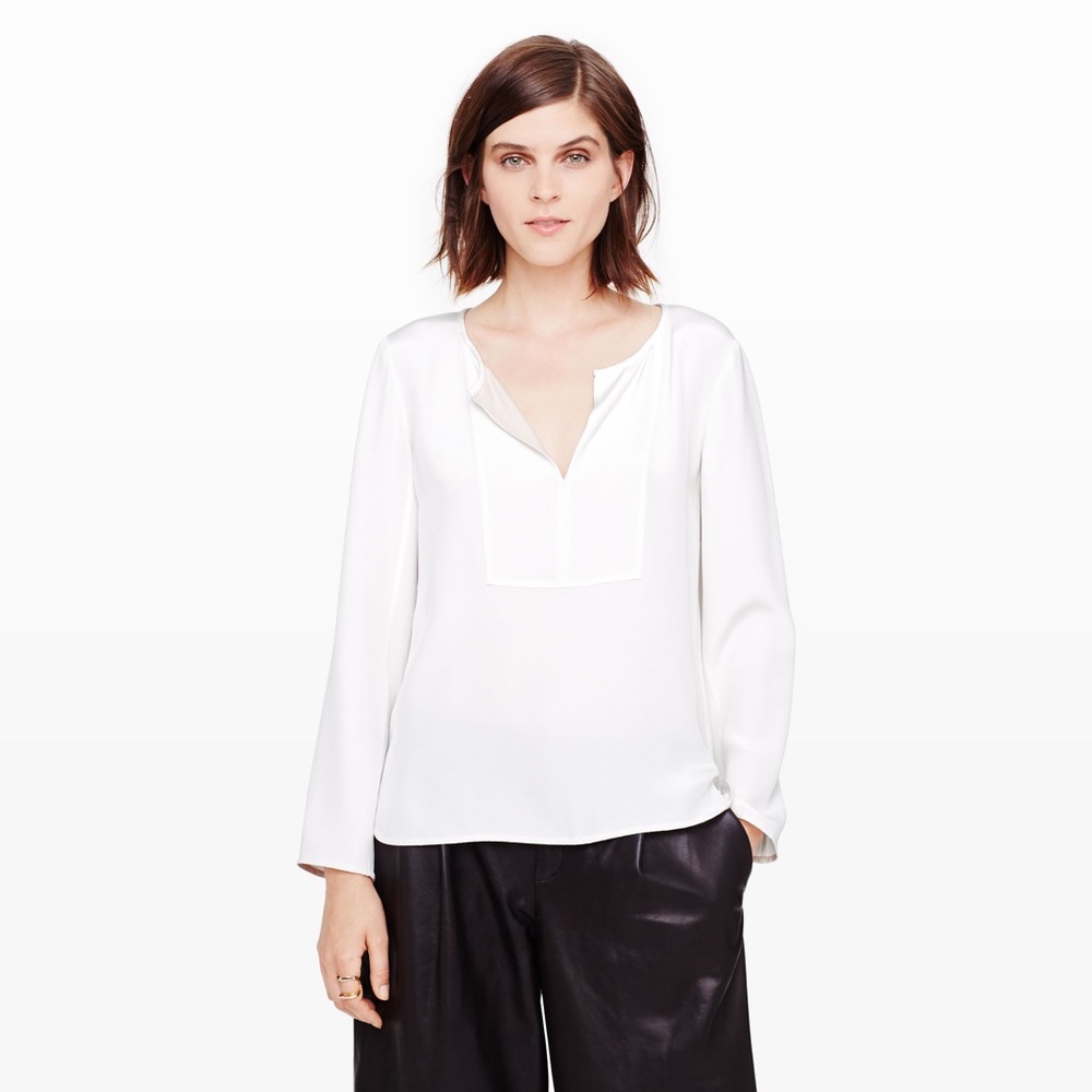 New with tag! Club Monaco collection 100% Silk top