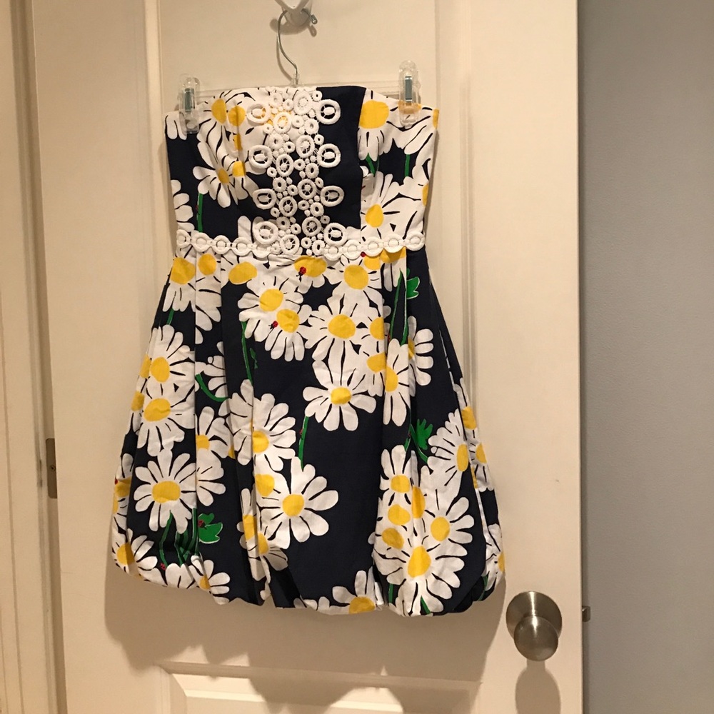 Lilly Pulitzer bubble mini dress.