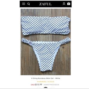 ZAFUL black and white bikini