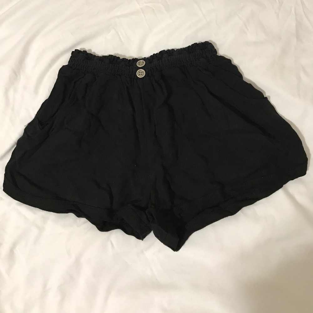 High waisted shorts