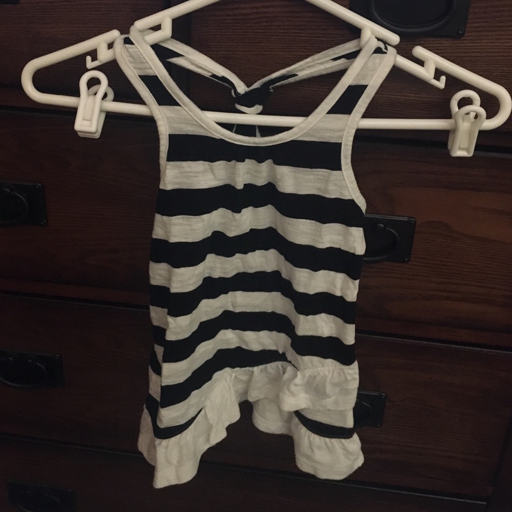 🎀 Girls striped Racerback top
