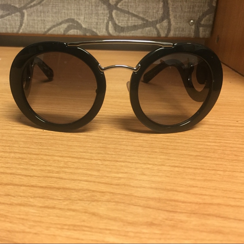 Prada-Swirl Sunglasses