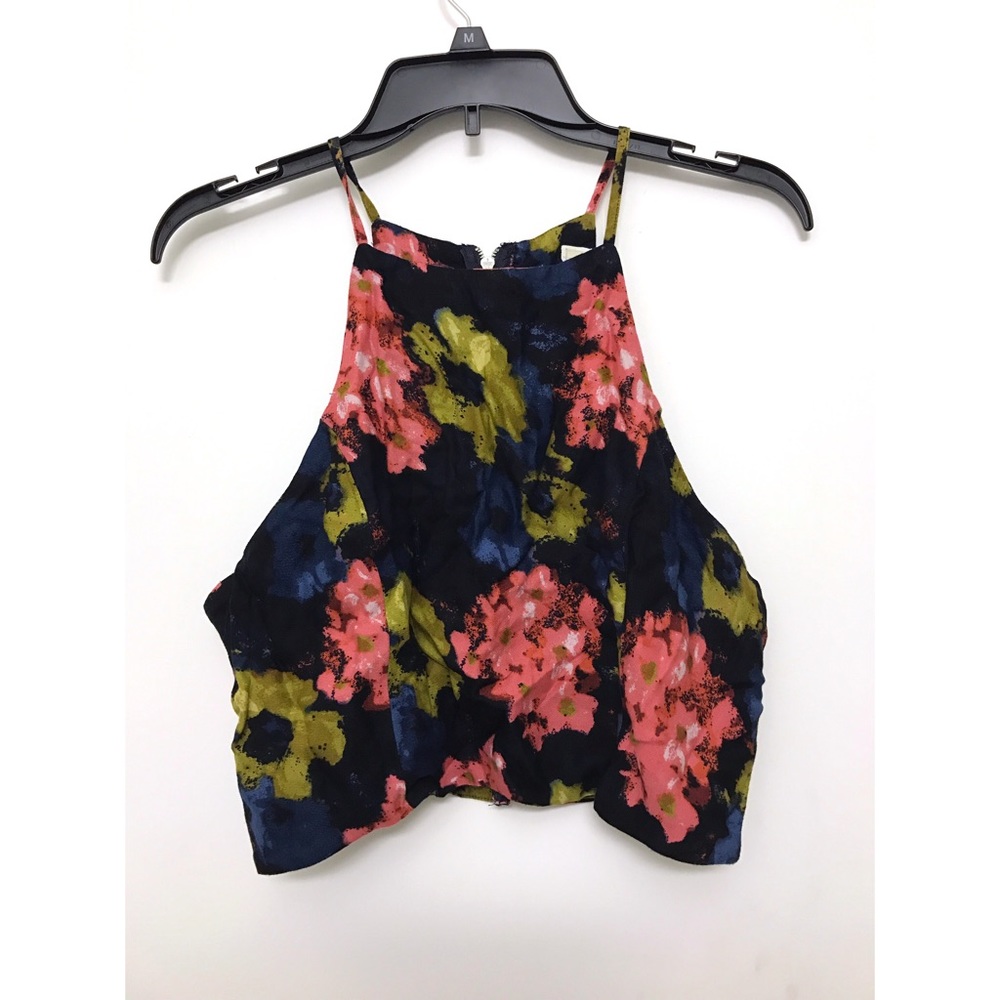 Abercrombie Floral Crop Top