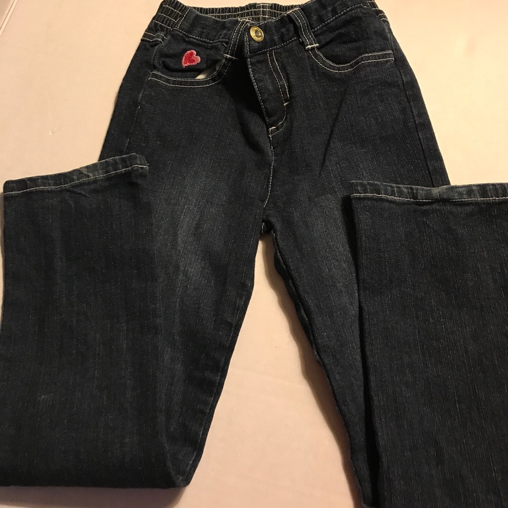Girls Jeans, Elastic Waist in Back l