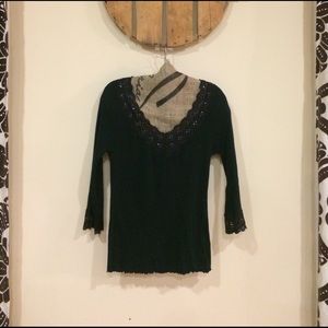 NWOT Limited Lace Top Size Large