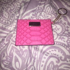 Victoria secret keychain wallet