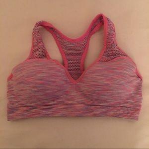 PINK push-up sports bra