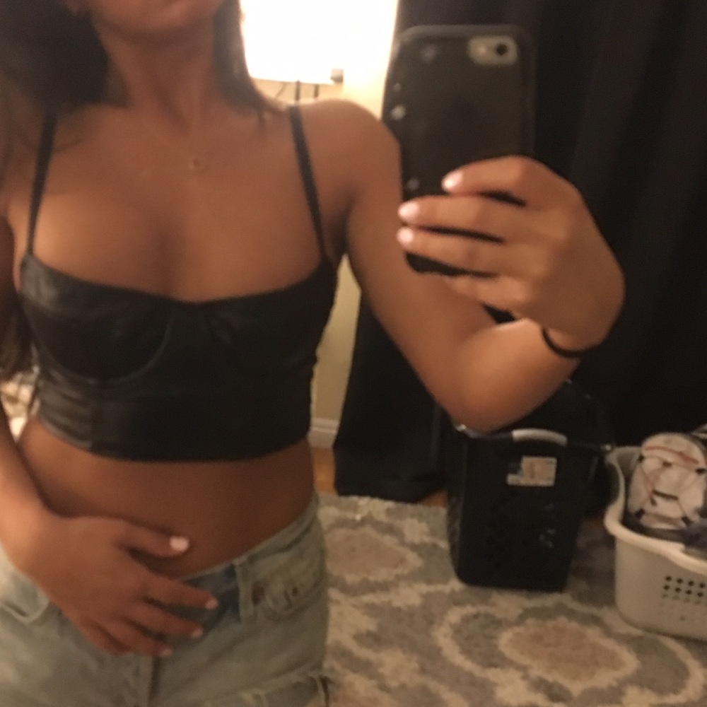 American Apparel Bustier Top