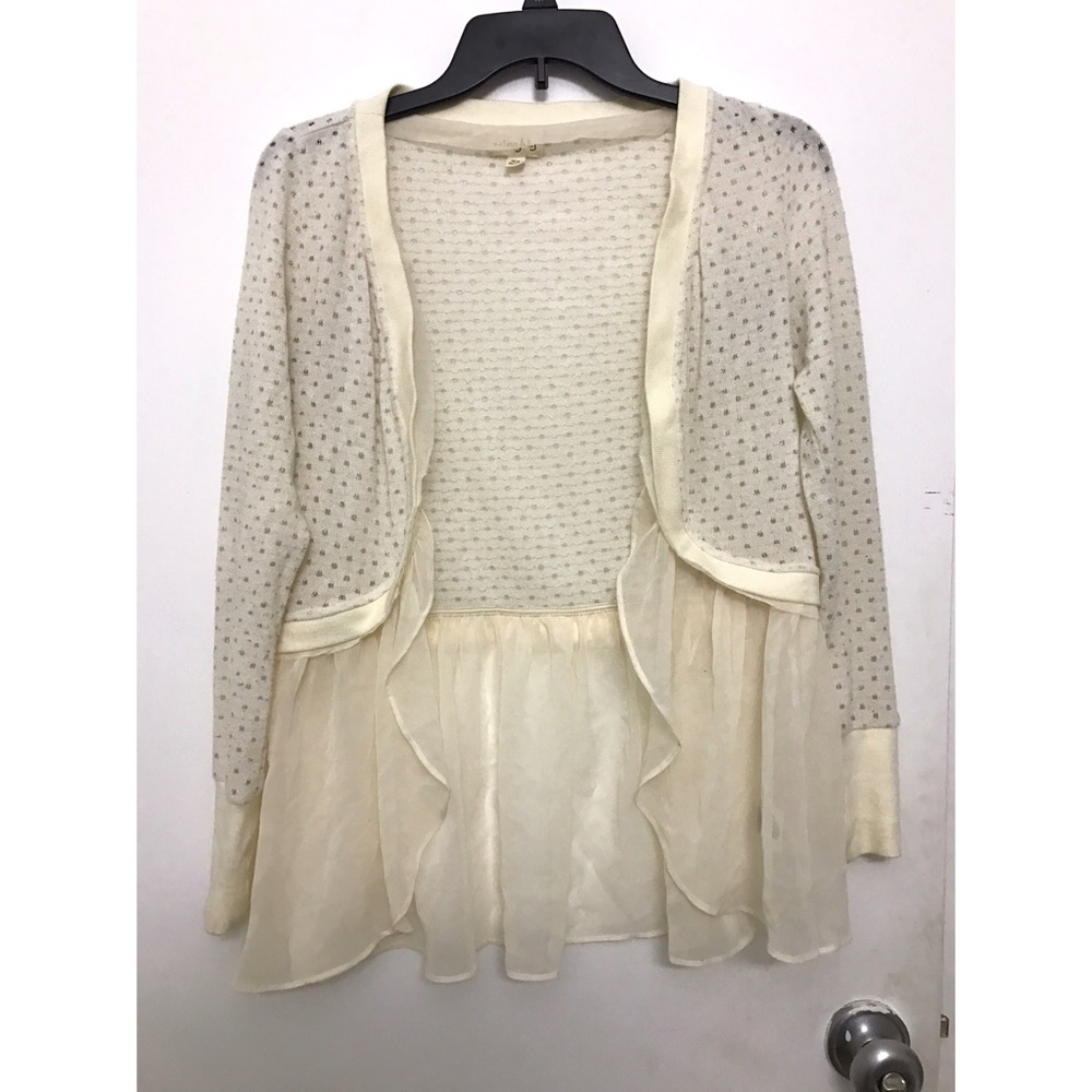 Light-Weight Cream Cardigan