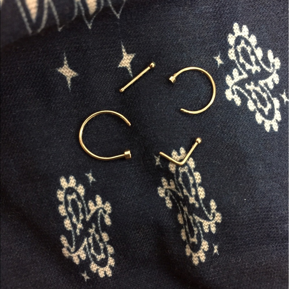 SALE Nose Jewelry Stud/Hoop