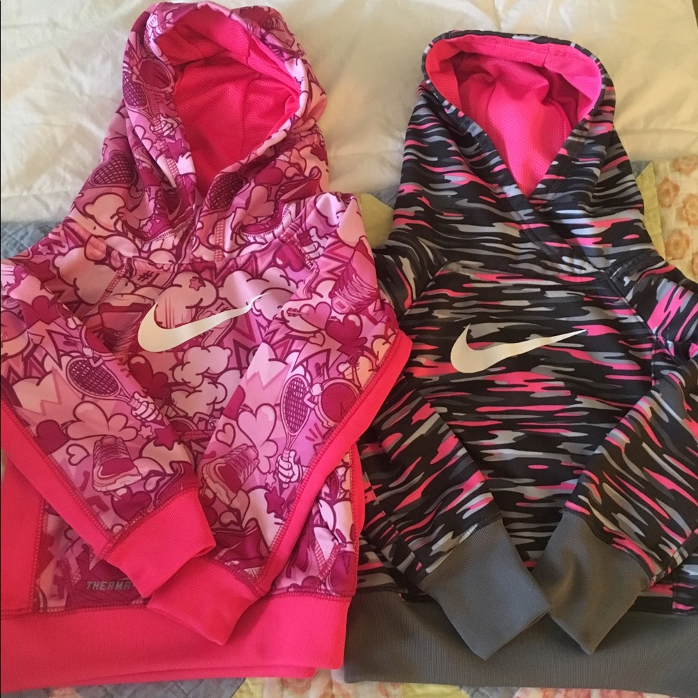 Nike Dri-fit hoodies. 2T