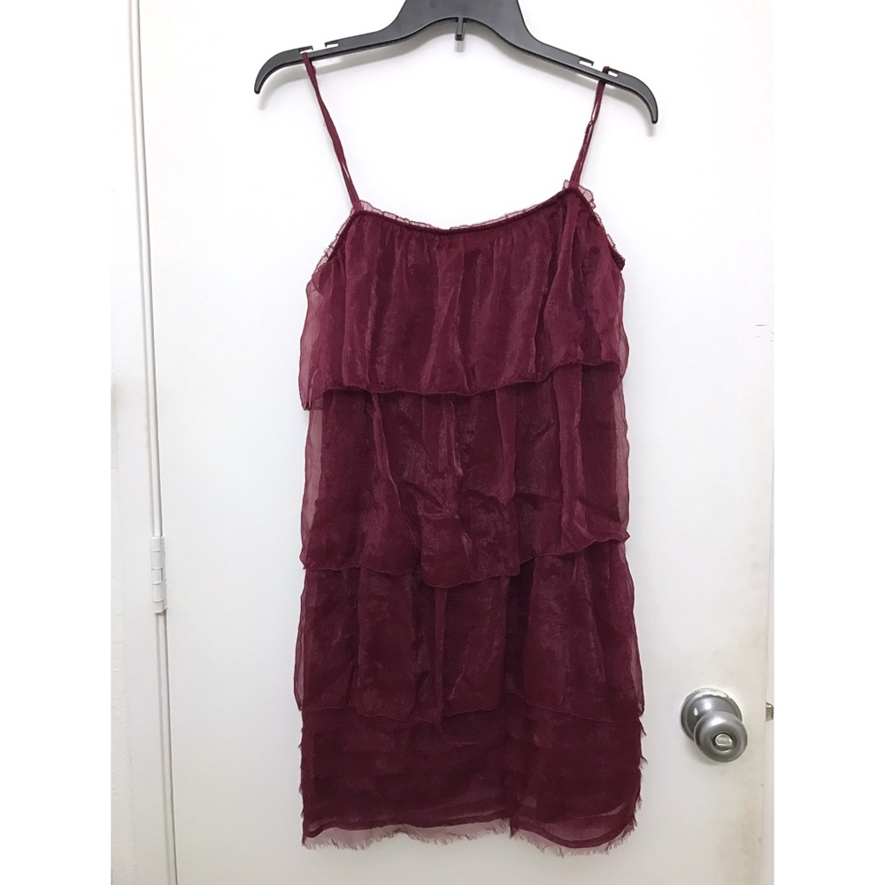 Maroon Cocktail Dress