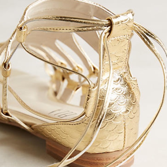 Anthropologie "Billy Ella" Embossed Sandals - Picture 4 of 4