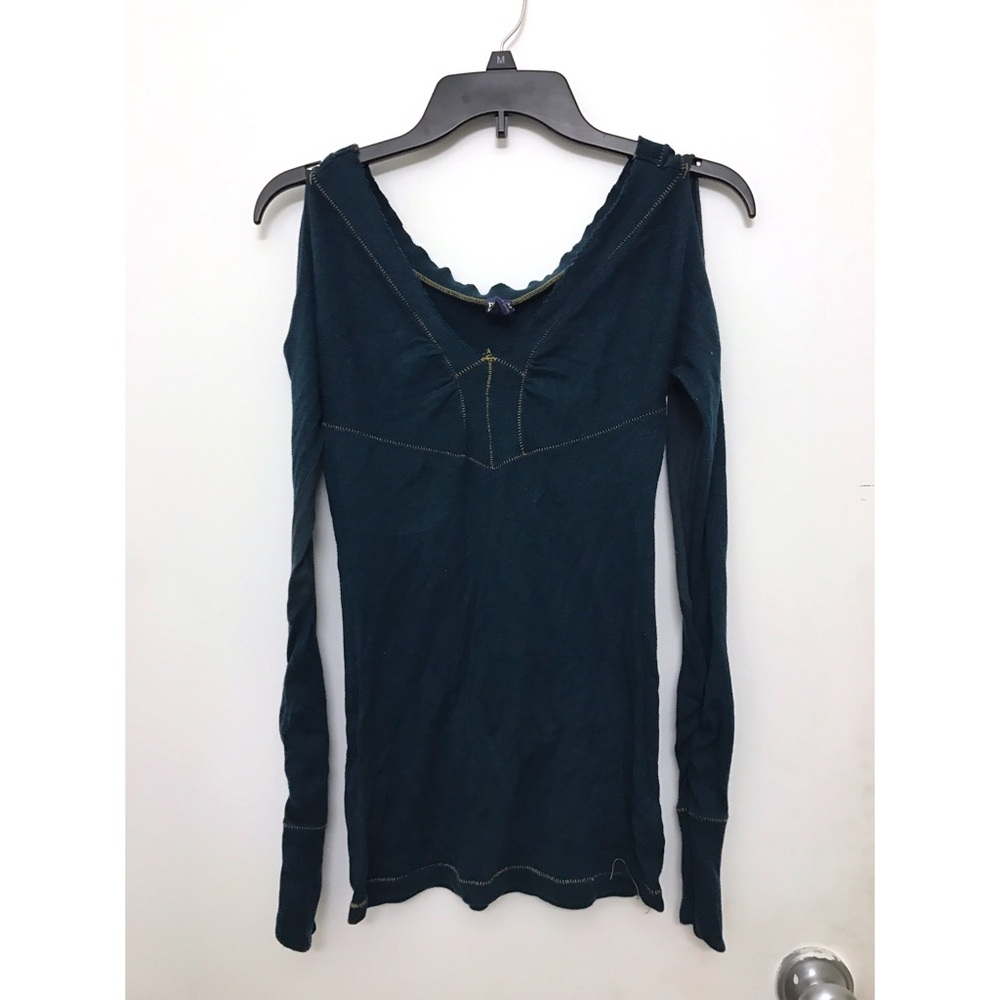 Free People Cold-Shoulder Top