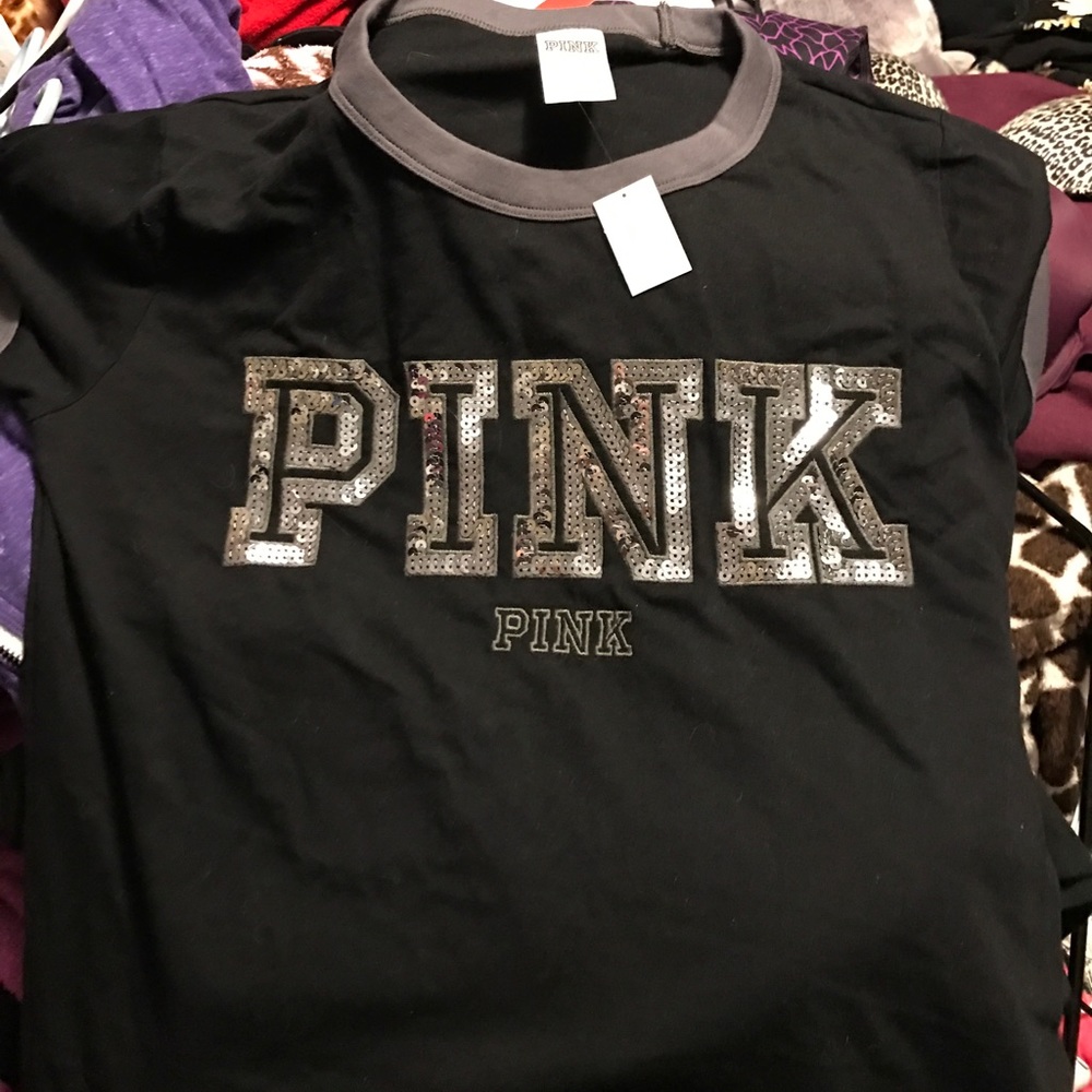 Medium Victoria secret bling sequins shirt