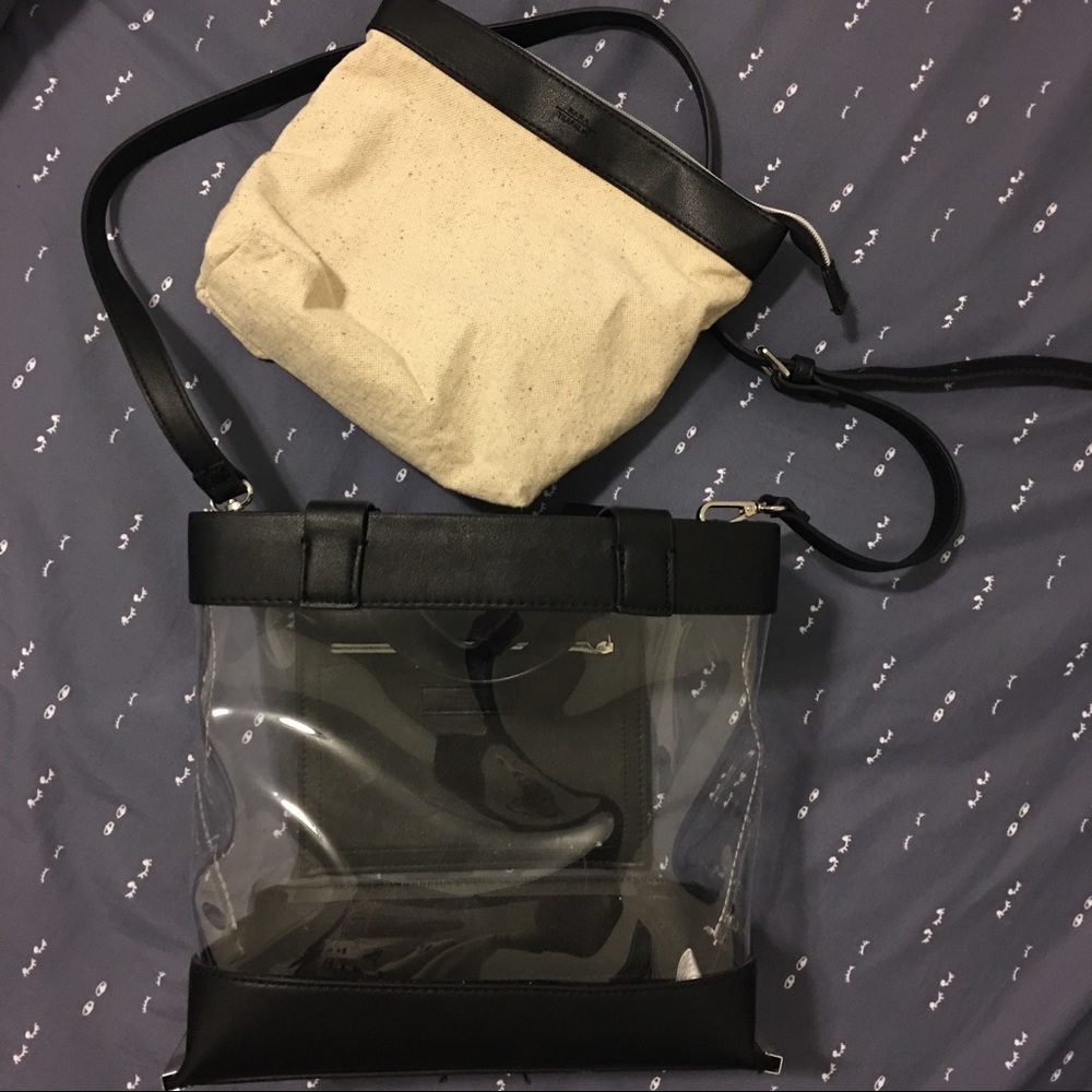 Zara Clear Cross Bags