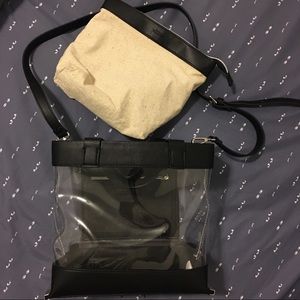 Zara Clear Cross Bags