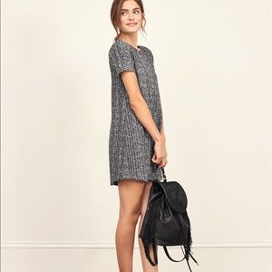 Abercrombie & Fitch Ribbed T-Shirt Dress