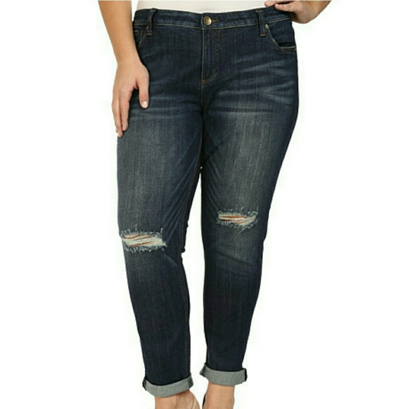 Kut from the Kloth Denim - Kut from the Kloth Plus Size 20W Celine Boyfriend